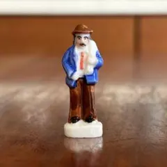 フランス　フェーヴ　フェーブ　フィギュア　アンティーク　ミニチュア　陶器