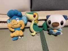 ポケモン ミジュマル ツタージャ ポカブ 初夢 ぬいぐるみ 2012 等身大