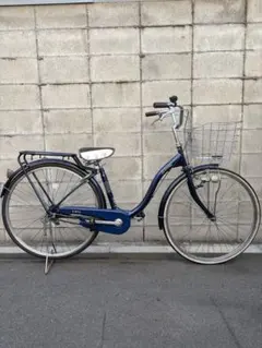 シティサイクル シルバー 26インチ バスケット付き - メルカリ