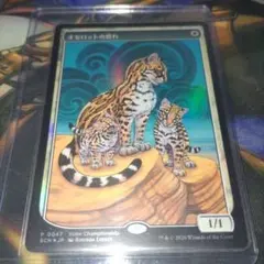 MTG オセロットの群れ P0047 プロモ Foil　チャンピオンシップオマケ MTG オセロットの群れ P0047 プロモ Foil チャンピオンシップオマケ