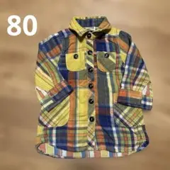 F.O.KIDS チェック柄シャツ 80サイズ