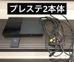 PS2 プレステ2 薄型 本体 動作確認済 メモリーカード付