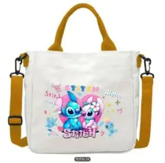 スティッチとエンジェル の ミニトート & ショルダーの2way　新品未使用品