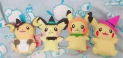 ポケットモンスターサン＆ムーン 全4種 ハロウィンぬいぐるみ コンプリートセット