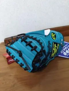 Rawlings 軟式 ジュニア用 キャッチャーミット　ティール未使用　左投げのサムネイル