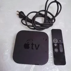 Apple TV 4K ブラック リモコン付き MQD22J/A A1842 - メルカリ
