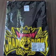 2023 日本一記念 ビールかけTシャツ Lサイズ 黒のサムネイル