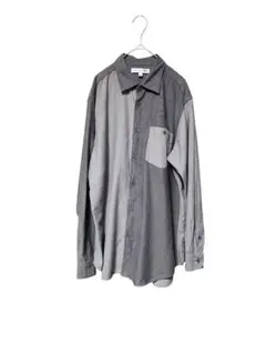 JW ANDERSON グレー系 UNIQLOコラボ フランネルシャツサイズM