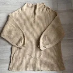 CLASSICAL ELF リブ編み七分袖セーター Lサイズ