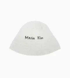 最終値下げ！Matin Kim LOGO HAIRY KNIT