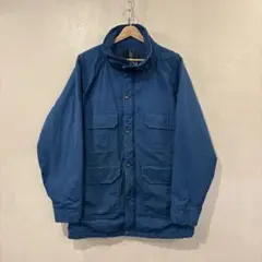 80s USA製 Wool rich マウンテンパーカー フェード ブルー M