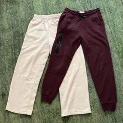 ZARAとH&M キッズ ロングスウェット 2色セット
