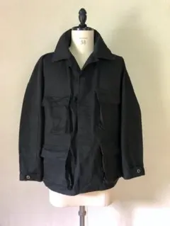 【後染め】1980s 未使用 デッド 米軍 実物 BDU ジャケット L-S