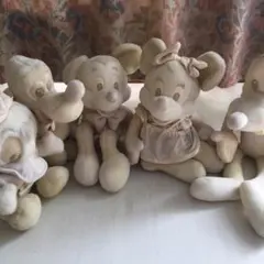 希少　ホワイトミッキー・ミニー・プルート・ドナルド・グーフィー