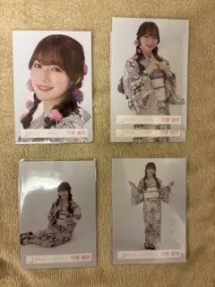 守屋麗奈 2025年浴衣　生写真 コンプ