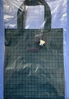 ♡新品未使用♡《ファミリア》トートバッグ(大) 青系ファミリアチェック
