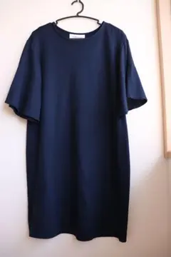 haco！日本製 フレア袖 ストレッチワンピースのサムネイル