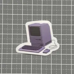 【B423】防水ステッカー 紫シリーズ 可愛い 韓国雑貨 PC パソコン デスク