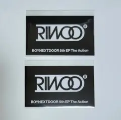 BOYNEXTDOOR The Action メンバーロゴステッカー リウ