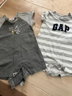 ロンパース2枚セット