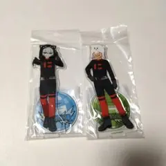 日常組 アクリルスタンド　クロノア＆トラゾー　セカイ征服