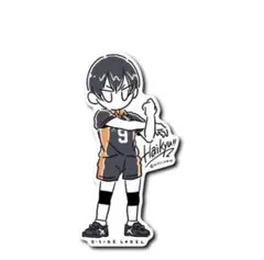 【新品未使用】ハイキュー!! ステッカー 影山飛雄 王様 烏野 ユニホーム