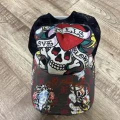 Ed Hardy メッシュキャップ スカル ハートのサムネイル
