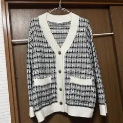 GU カーディガン ツイード