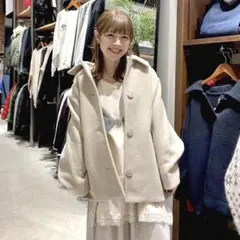 nico and... ライトモッサドルマンジャケットコート【年末限定値下】