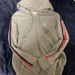 MONCLER ジップアップパーカー グレーのサムネイル
