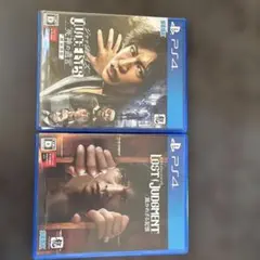 PS4 LOST JUDGMENT ジャッジアイズ 2点セット