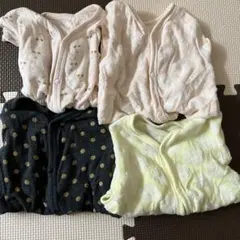 80cm ロンパース　肌着　半袖　女の子　まとめ売り