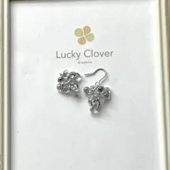 【Daily Line】朝露∞グレーライン∞イヤリングorピアス