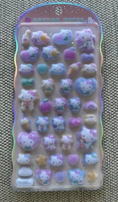 コットンパフィーシール キティ