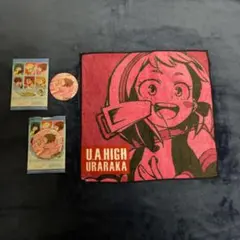 僕のヒーローアカデミア　キャラバッジコレクション　麗日お茶子2個セット