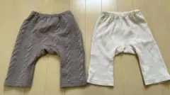 ベビー用パンツ2点セット　60〜70cm