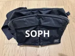 美品　SOPH PORTER タンカー　コラボ　ネイビー　ショルダーバッグ