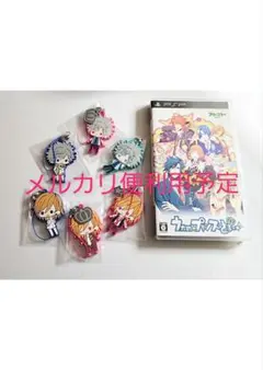 うたプリ　神宮寺レン　黒崎蘭丸　ラバーストラップ　PSP　ソフト　ブロッコリー