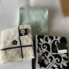 【新品】タオルハンカチ ３枚　ANNA SUI/Franc franc