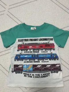 【着用1回のみ】新幹線デザイン Tシャツ