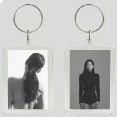 【J2NNI5】　フォトキーチェーン キーホルダー jennie j2nni5 popup フォトキーチェーン キーホルダー - メルカリ