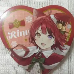 すとぷり 莉犬くん ハート缶バッジ 2022クリスマス