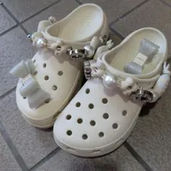 crocs ベイグリッツィーグラムクロッグ 厚底サンダル クロックス