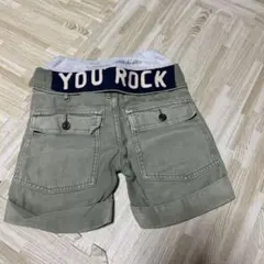 デニム&ダンガリー　DD 120センチセンチ スエット重ね着パンツ