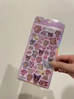 【正規品】うるちゅるポップシール　サンリオ日焼けキティ　ボンボンドロップシール