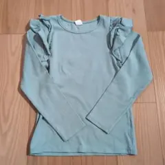 devirock フリル付き長袖カットソー 150