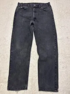 90sUSA製Levi'sリーバイス505ブラックデニムW36