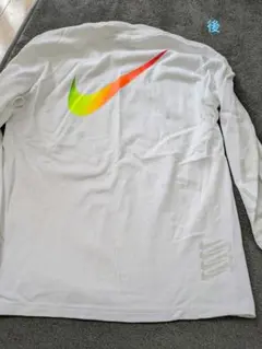 Nike 長袖シャツユニセックス ホワイト マルチカラー