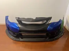 zn6後期 KRCフロントバンパー レッド 汎用カスタム zn6後期 KRCフロントバンパー レッド 汎用カスタム - メルカリ