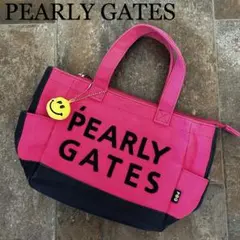 PEARLY GATES カートバッグ ピンク ワッペン - メルカリ